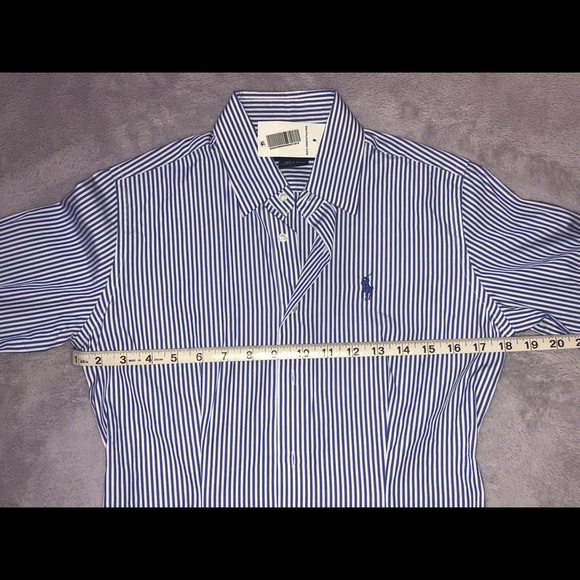 🌸HP!🌸Ralph Lauren Sport Striped Button Front Top - Picture 5 of 5